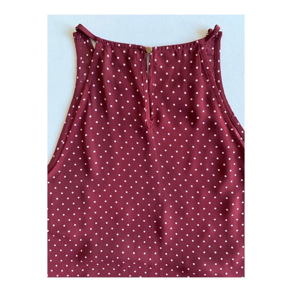 E&M polka dot tank